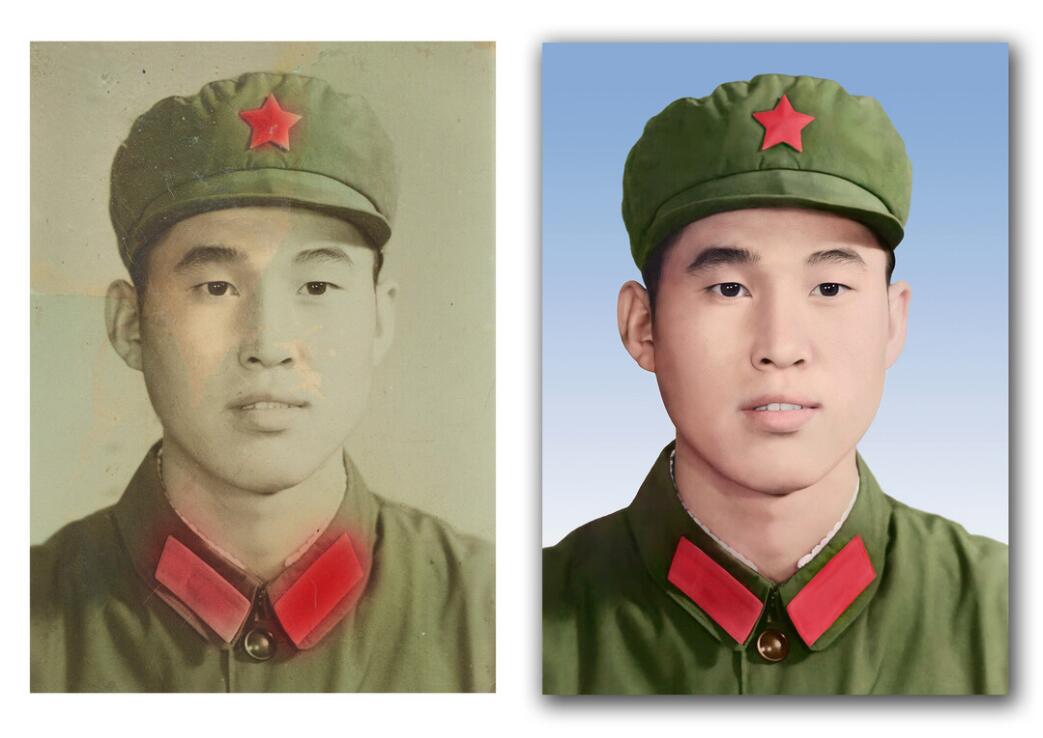 鄞州破损照片修复-18